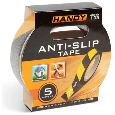 Handy 11087B Páska protišmyková 25 mm x 5 m čierna žltá