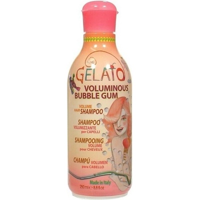 Bes Gelato Volumizační šampón s voňou žuvačky pre objem vlasov 250 ml