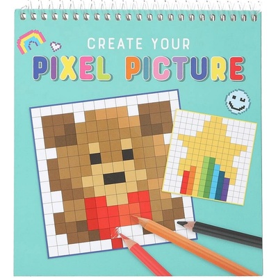 Kreativní pixelový sešit Create Your Pixel Picture Trends