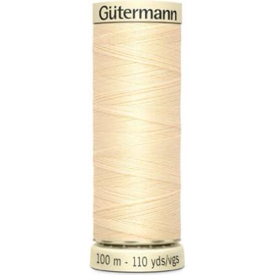 Nit PES Gütermann 100 (100m) - univerzální barva 610 - béžová