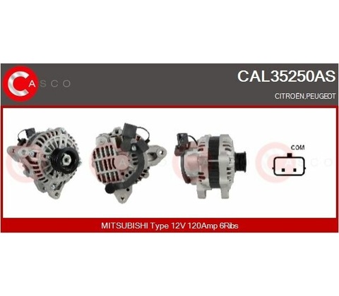 generátor CASCO CAL35250AS