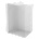 Mexen Kioto L панел за душ Walk-in 70 x 200 cm, ивици, бял - 800-070-103-20-09 (800-070-103-20-09)