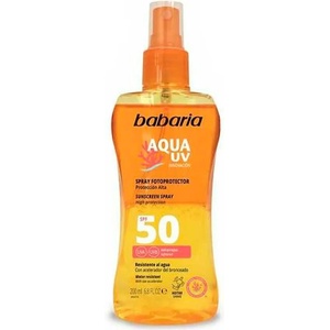 Babaria Bipasic Aqua F-50 Uv 200ml - Clear (Multicolor)