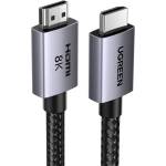 UGREEN Кабел HDMI 2.1 HDMI - HDMI, 8K60Hz, M/M, 3 m, черен 25911 (25911)