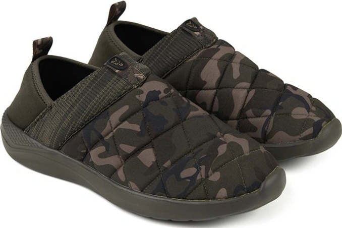 Nash ZT Deluxe Bivvy Slippers - Camo Green/Brown - C5428-439