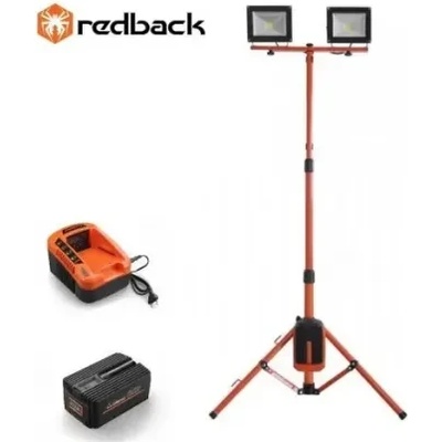 Redback Акумулаторна работна LED лампа със стойка Redback ED40+EP60+EC50, 2x20W (EXPERTED40)