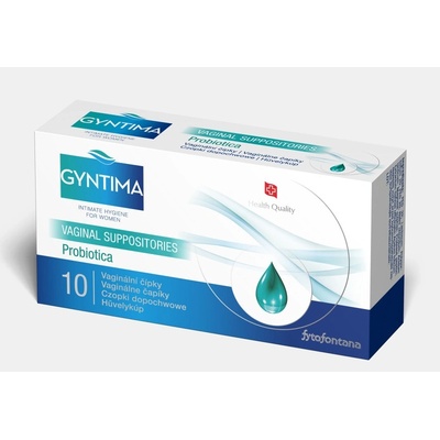 Gyntima Probiotica vaginálne čapíky 10 ks