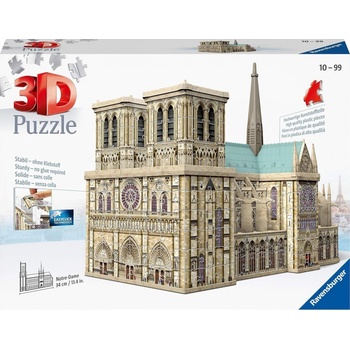 RAVENSBURGER 3D puzzle Katedrála Notre-Dame, Paříž 349 ks