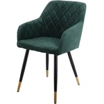 Bogdan Furniture Am Стол АМ-785-3 зелено кадифе