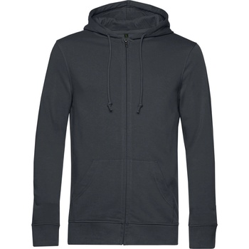 B&C Collection B&C INSPIRE ZIPPED HOOD / Мъжки суичър с качулка - антрацит L (01U35Ba9703)