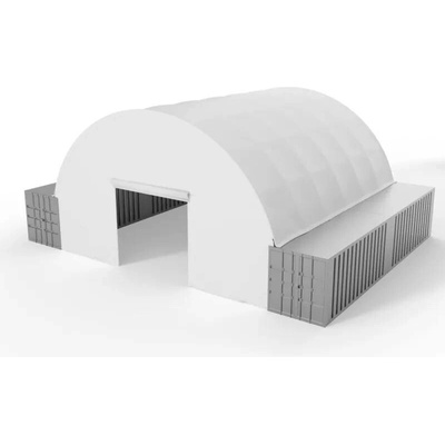 Gazelt Zvětšená přední stěna pro kontejnerové zastřešení 12 m PVC 750 g/m²