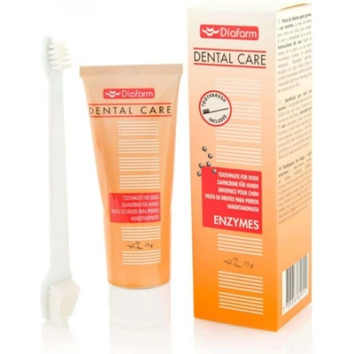 Diafarm Dental Care - ензимна паста за зъби за кучета 75 гр