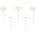 PartyDeco Дървен топер за торта