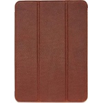 Decoded Leather Slim Cover - кожен (естествена кожа) калъф и поставка за iPad Pro 11 (2018) (кафяв)