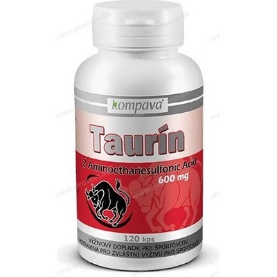 Kompava Taurin 600 mg 120 kapslí