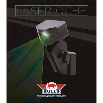 Laserová odhozová čára Bulls Green Laser Oche