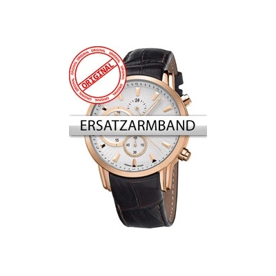 Bossart Replacement Strap Leather BW-1104 Brown Rose Clasp (Replacement Strap Leather BW-1104 Brown Rose Clasp)