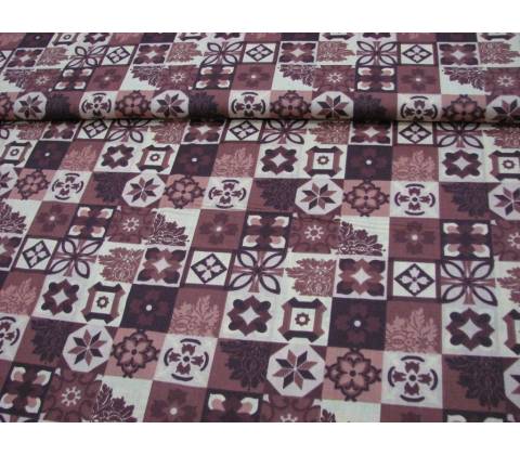 Mandala hnedá š.140cm