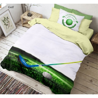 Kvalitex 3D obliečky Golf 140x200 70x90