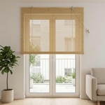 vidaXL Ролетна щора Натурално 150 x 220 cm Бамбук (42040583)