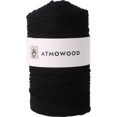Atmowood priadza 5 mm - čierna