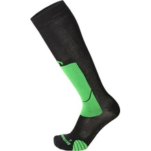 Mico Light Weight Ski Touring Socks nero verde fluo