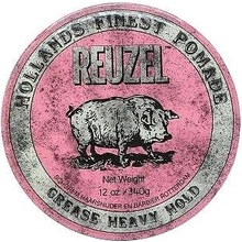 Reuzel Pink Grease Heavy Hold pomáda na vlasy 340 g