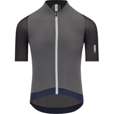 Q36.5 Мъжка фланелка с къс ръкав за колоездене Q36.5 Dottore Clima Pro Jersey Cycling jersey - Nautica Blue (056-3873-0313)