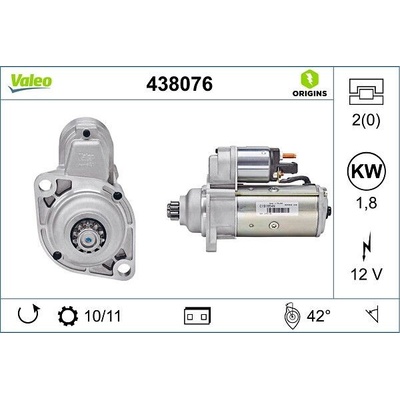Štartér VALEO ORIGINS NEW OE TECHNOLOGY 438076