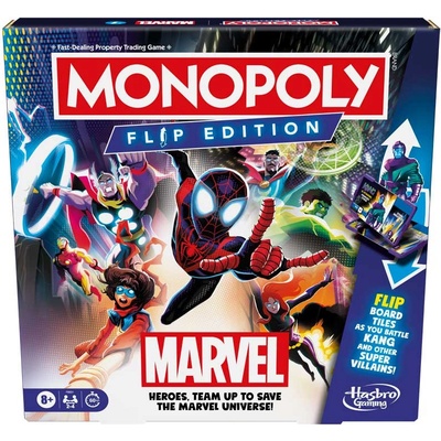 Hasbro Monopoly Flip Marvel EN