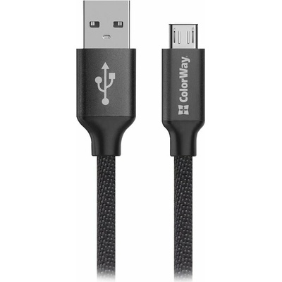 Colorway CW-CBUM009-BK Usb / Micro Usb 2m černý