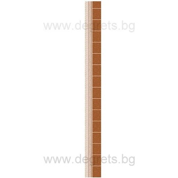 Image 1 of Pvc ламперия Версаче райе кафяв 3d ефект