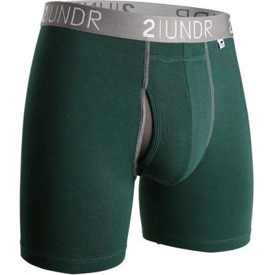 2UNDR Swing Shift Boxer Brief Dark Green boxerky