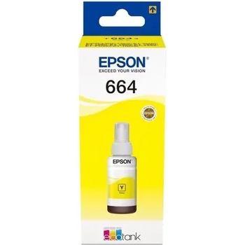 Image 1 of Epson БУТИЛКА МАСТИЛО ЗА EPSON EcoTank L100/L110/L200/L210/L300/L355/L550/L1455 - Ink Bottle - Yellow - /664/ - T6644 - PN C13T66444A (201EPST6644)