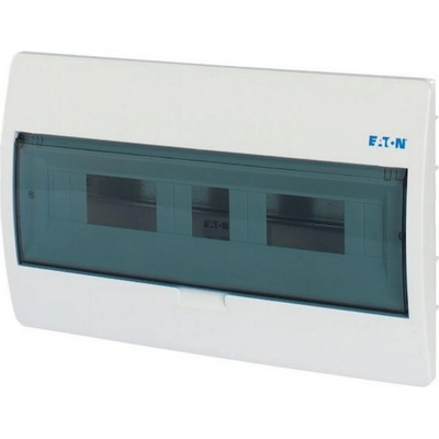Eaton Пластмасово табло за вграден монтаж eaton bc-u-1/18 eco ip40, 280355 - 1 ред, 18 модула, ip40 (280355)