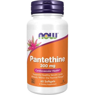 NOW Pantethine 300 mg [60 Гел капсули]