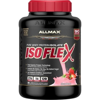 Allmax Nutrition IsoFlex | Pure Whey Isolate ~ Truly Superior Protein Technology [2272 грама] Ягода