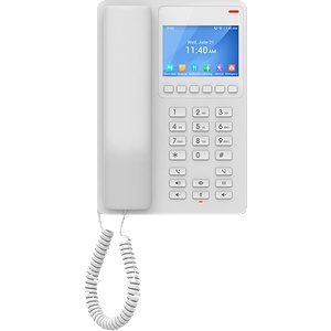 Grandstream Хотелски телефон GRANDSTREAM VoIP, бял - GHP630 (GHP630)