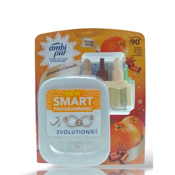 Ambi Pur 3 Volition Ел. машинка + пълнител 20мл - Arancia e Canella (2595)