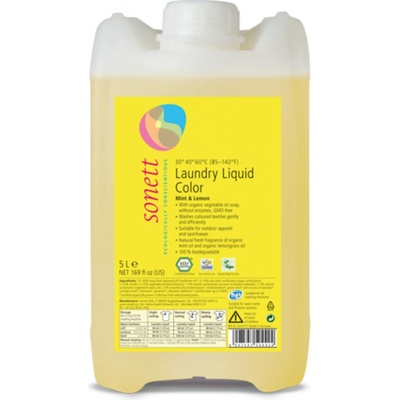 Sonett prací gél na farebné prádlo Color Mäta & Citron 5 l