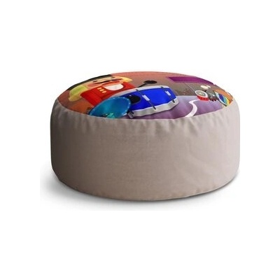 Sablio taburet Circle bubeníček 40x50 cm