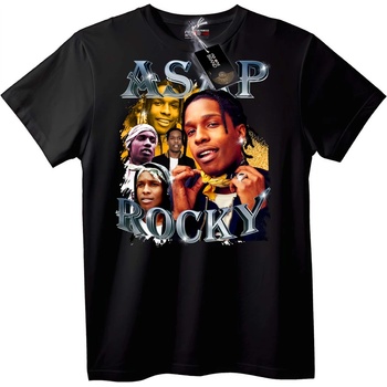 NOONEBRAND Тениска на A$AP Rocky - 2XL, Black