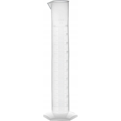 Odmerný valec PP 1000 ml bez zátky