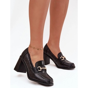 Step in style Дамски дебел ток модел 217846 Step in style