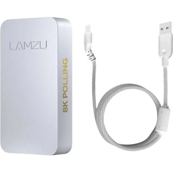 Lamzu Приемник за мишка Lamzu 8K DONGLE - White (LAMZU-8K-DONGLE-WH)