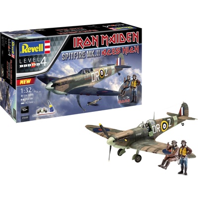Revell Spitfire Mk. II Aces High 35th Anniv. Iron Maiden Gift-set 1:32