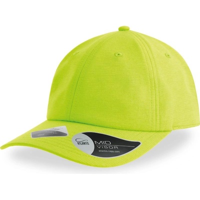 Atlantis Headwear Energy 6 panelová baseballová COT-330156p6299 Žlutá fluorescent