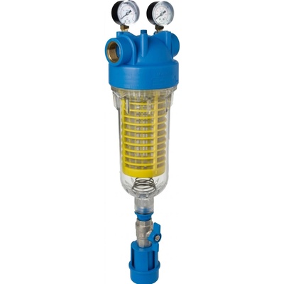 ATLAS FILTRI samočistiaci vodný filter HYDRA 1" RAH 90mcr SX - 8bar 45°C s MANOMETRY 6000117