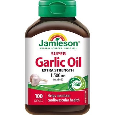 Jamieson Super česnek 1500 mg 100 kapslí