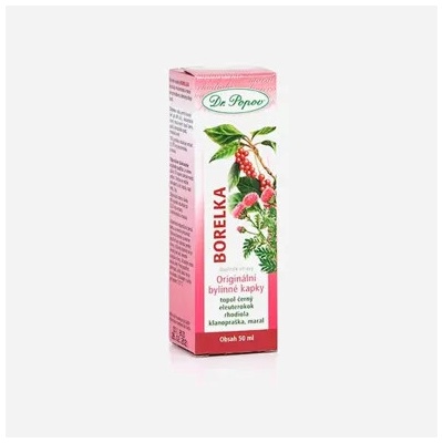 Dr. Popov bylinné kvapky Borelka 50 ml